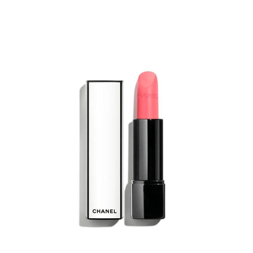 CHANEL Rouge Allure Velvet Nuit Blanche 07:00 ⏰   LIMITED EDITION🖤FRESH PINK